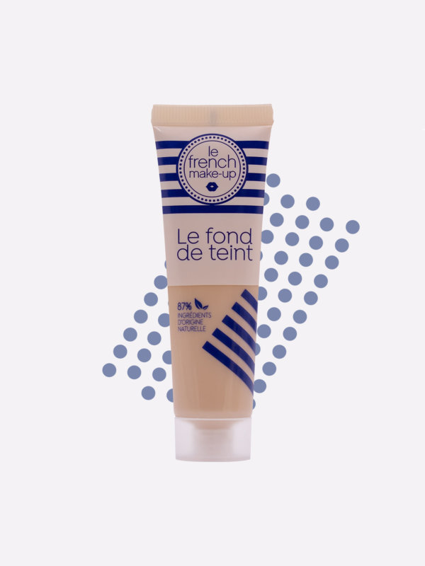 le fond de teint porcelaine Le French Make-up