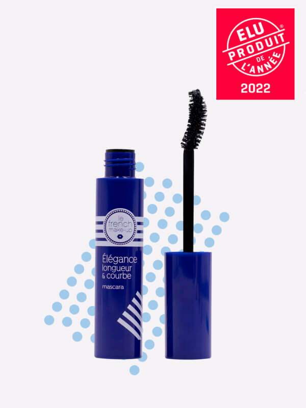 Mascara élégance longueur & courbe noir élu produit de l'année Le French Make-up