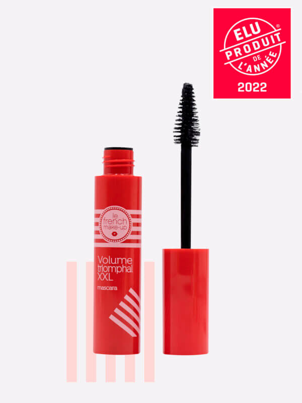 Mascara volume triomphal XXL noir élu produit de l'année Le French Make-up